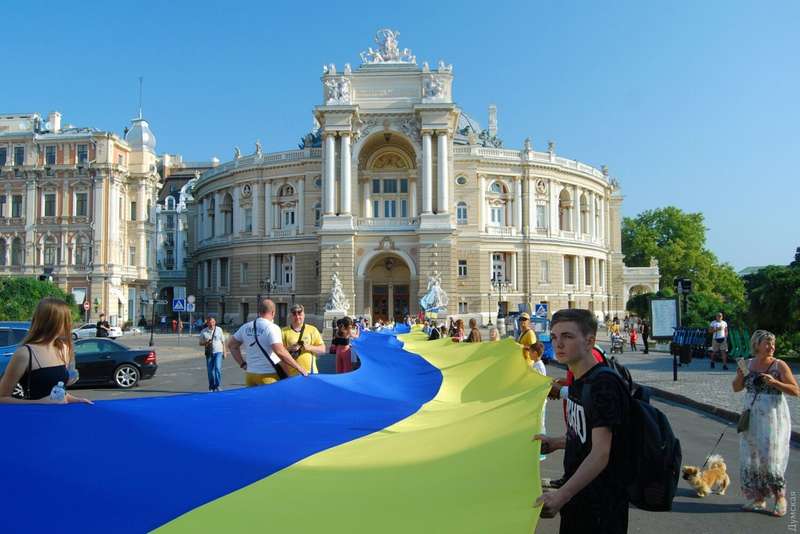 Марш защитников в Одессе