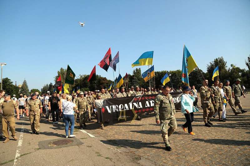 Марш защитников в Одессе