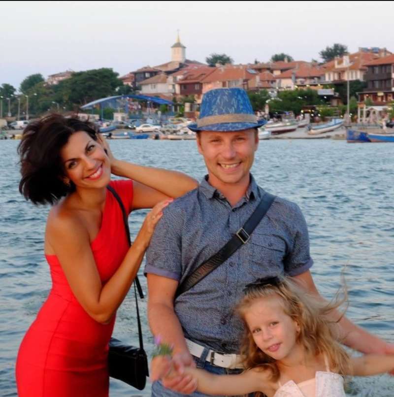 Черненко с семьей.