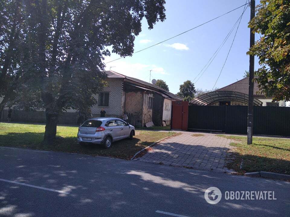 Домовладение, где был травмирован ребенок