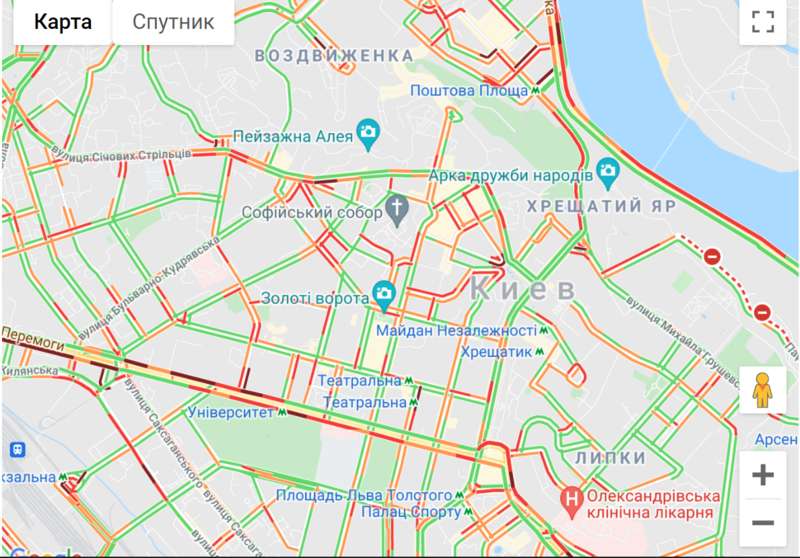 Пробки в Киеве 28 августа dqxikeidqxiqqeant