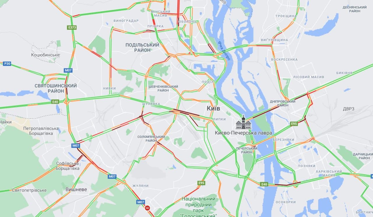 Ограничения в метро и пробки: гроза в Киеве вызвала транспортный коллапс dqxikeidqxiqqeant