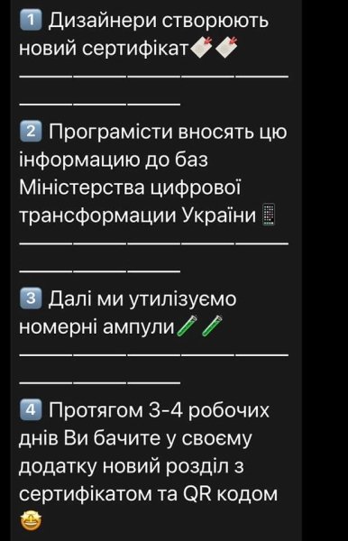 одесса, ковид-сертификат
