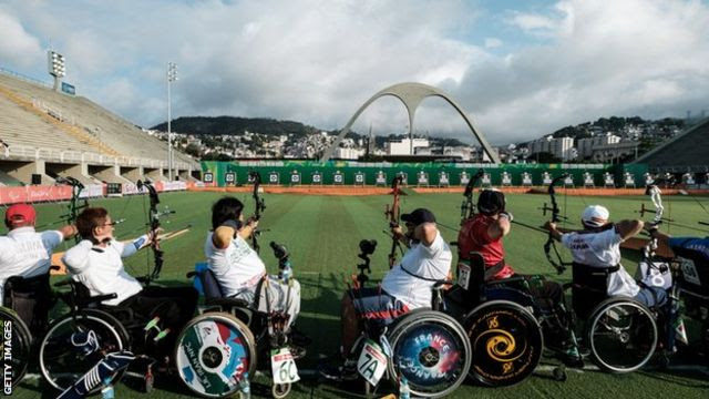 Archers competing at the Rio Paralympics dqxikeidqxiqqeant