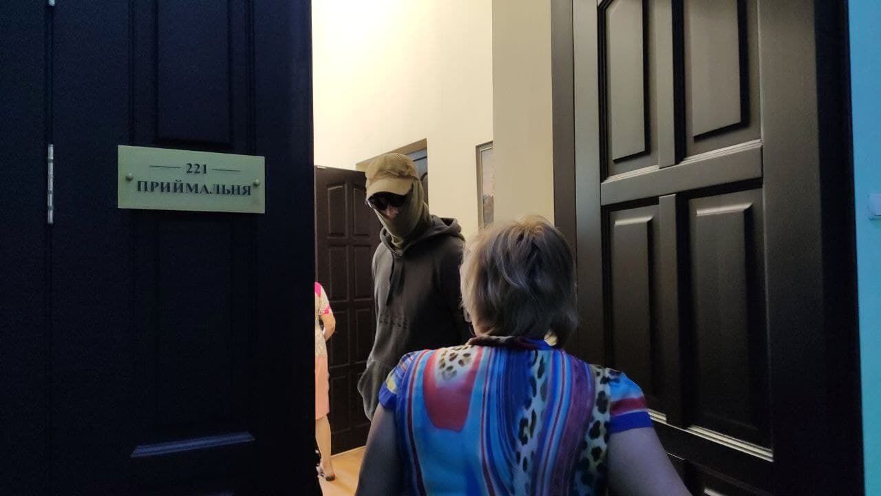 Обыск в кабинете Александра Мамая