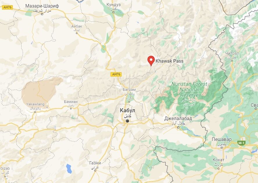 Перевал Хавак.