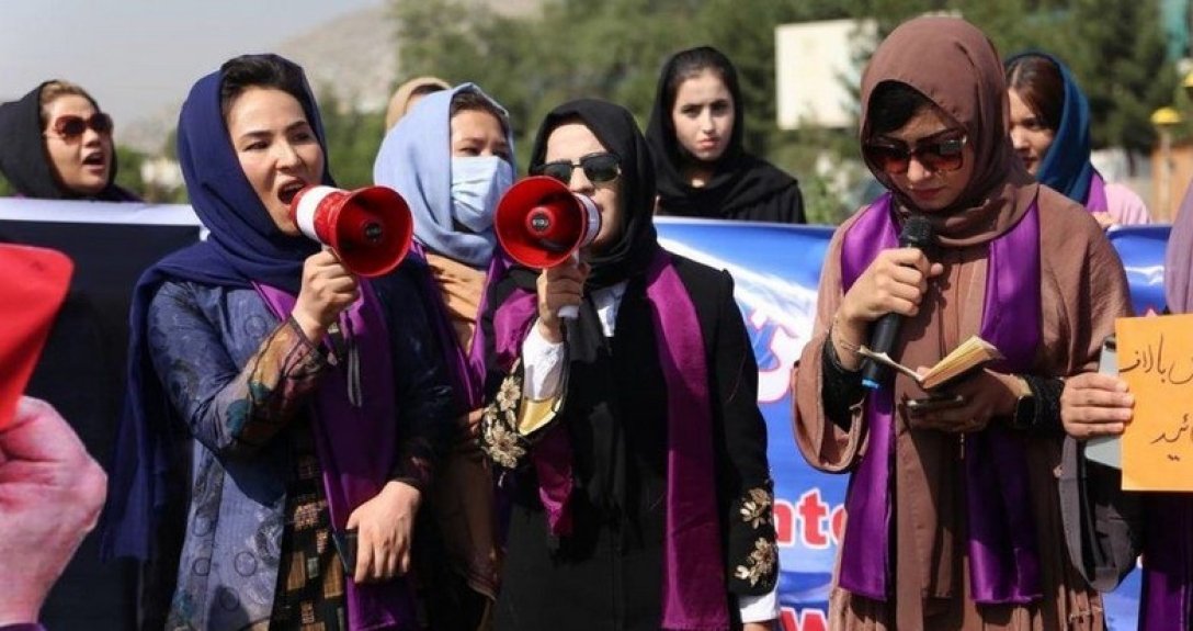 Женская демонстрация в Кабуле dqxikeidqxitkant
