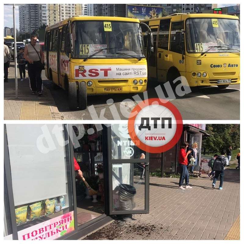 Колесо отлетело во время движения маршрутки. dqxikeidqxitkant