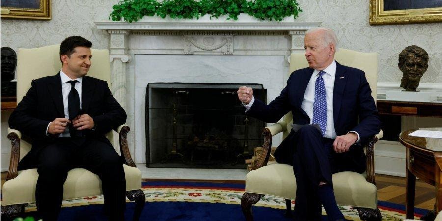 Байден прийняв Зеленського в Овальному кабінеті Білого дому (Фото: 1 вересня / Джонатан Ернст / Reuters) dqxikeidqxitkant