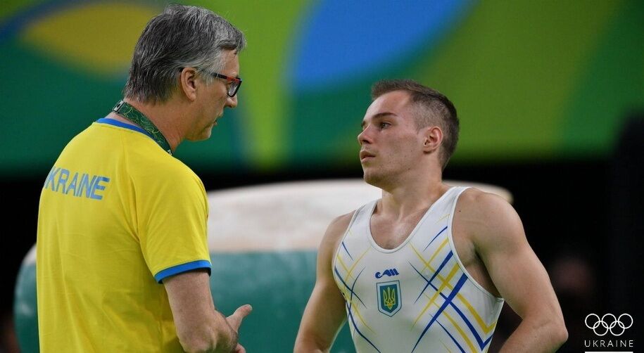 Олег Верняев с тренером Геннадием Сартинским dqxikeidqxitkant