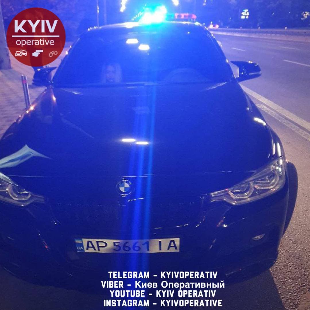 В Киеве мужчина устроил погоню с копами dqxikeidqxitkant