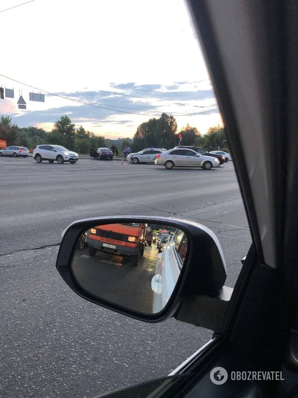 ДТП с участием полиции в Киеве. dqxikeidqxitkant