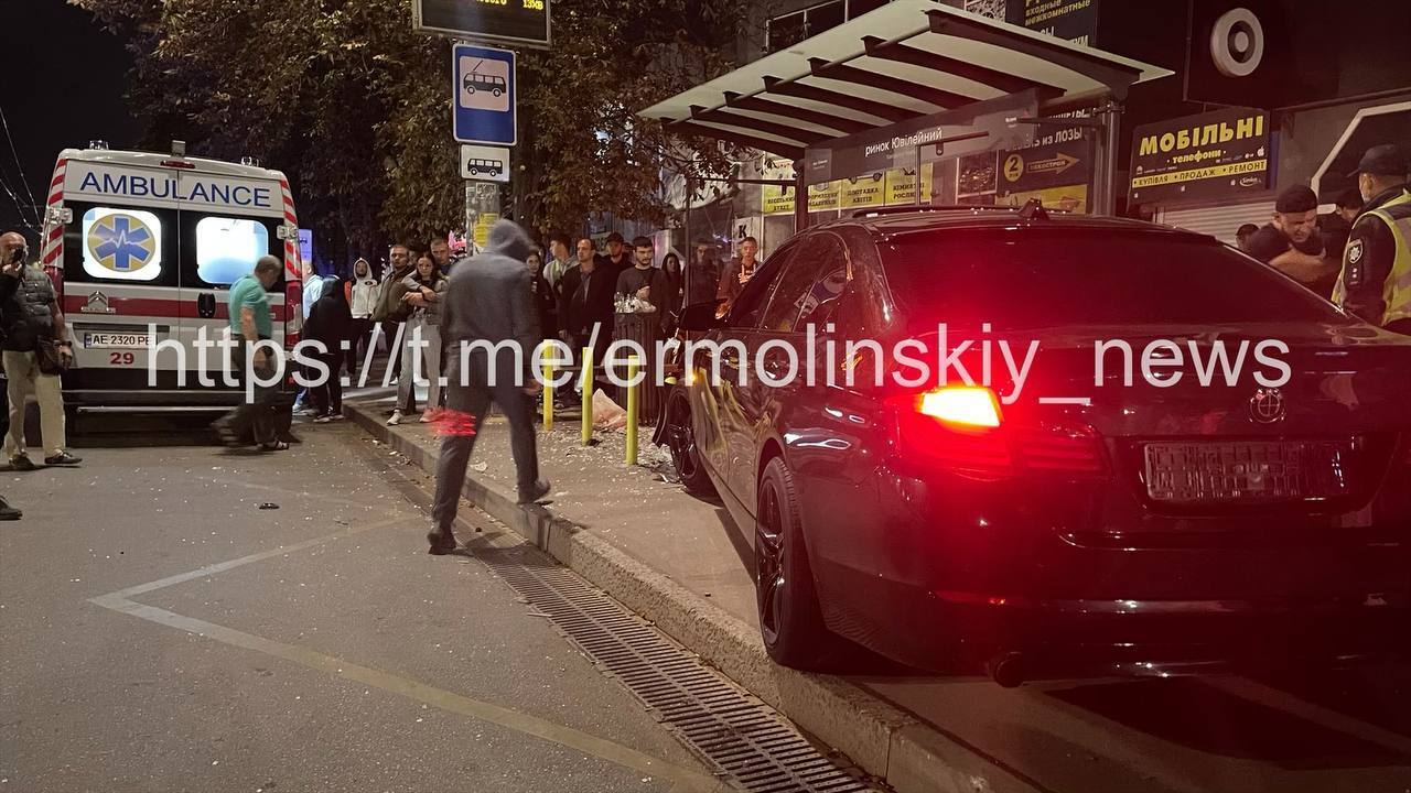 На месте аварии произошла потасовка.