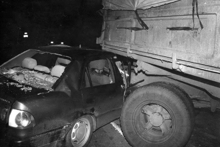 Аварія, в якій загинув В’ячеслав Чорновіл