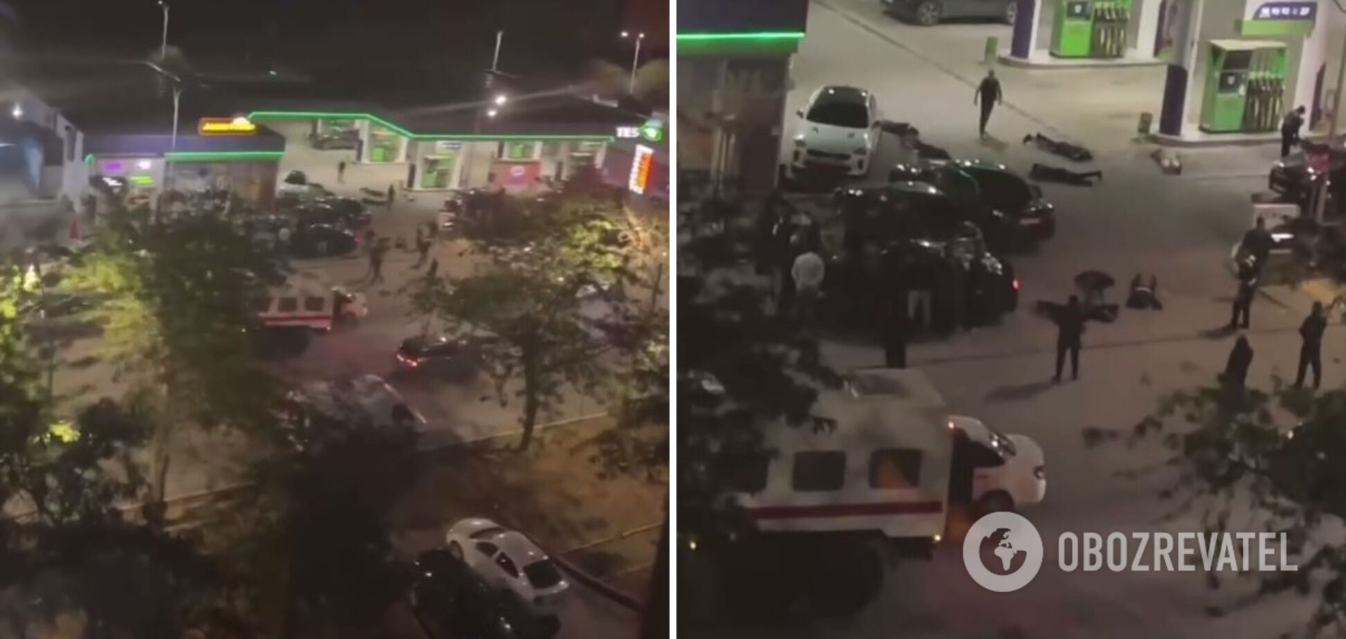 Драка и стрельба на заправке TES в Евпатории dqxikeidqxitkant