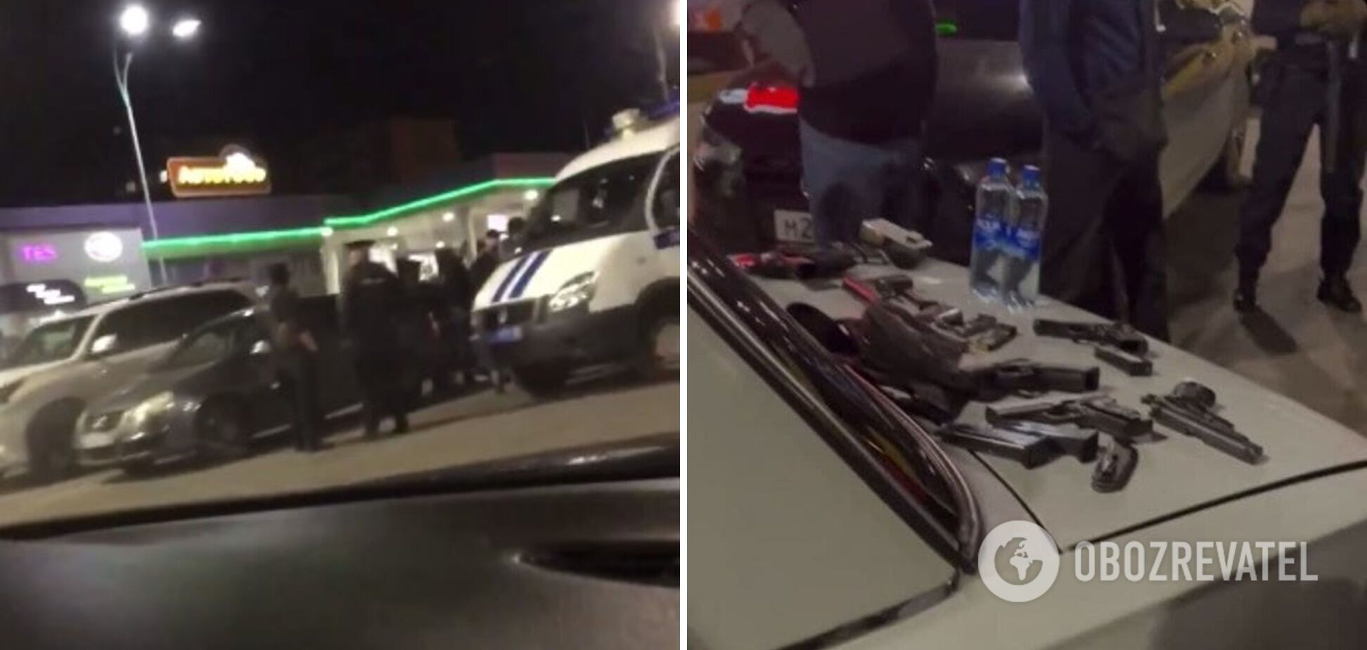 Полиция изъяла оружие у участников потасовки