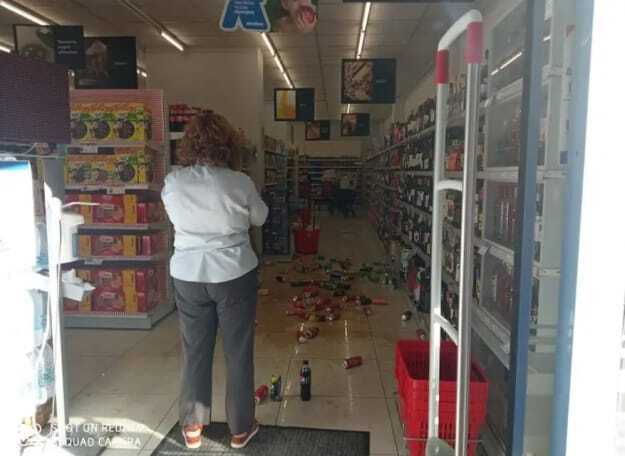 Землетрясение на Крите, Греция