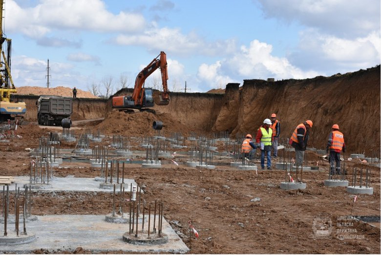 Многопрофильную больницу с нуля строят в Краматорске, - Донецкая ОГА 04