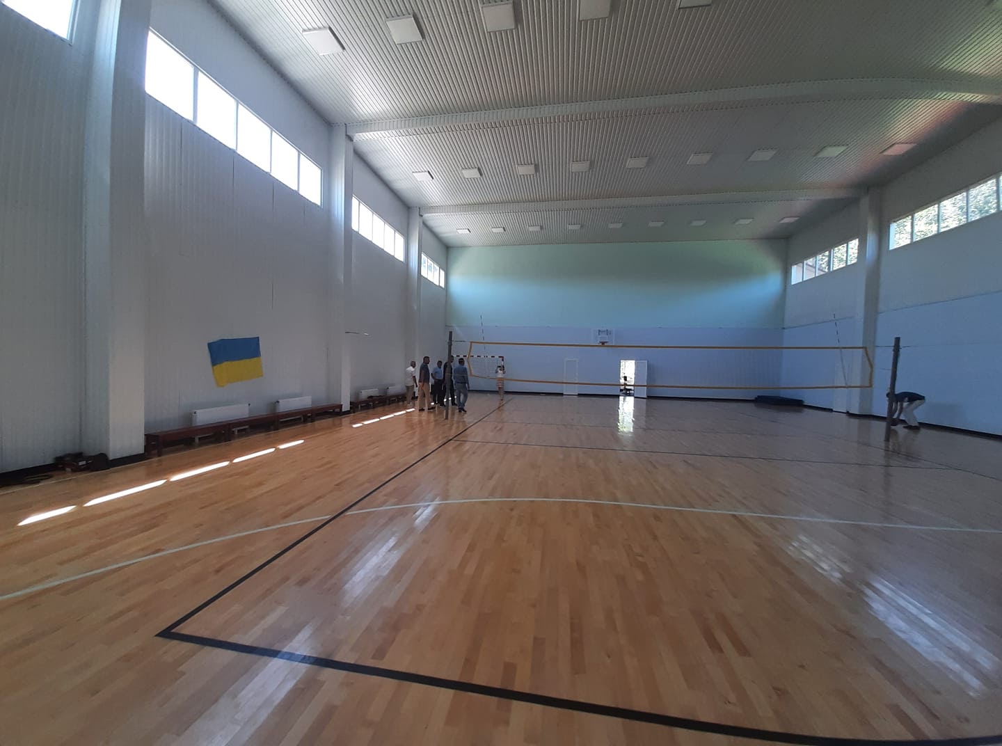 Полноценный спортивный зал в Понорнице, Черниговская область Полноценный спортивный зал в Понорнице, Черниговская область