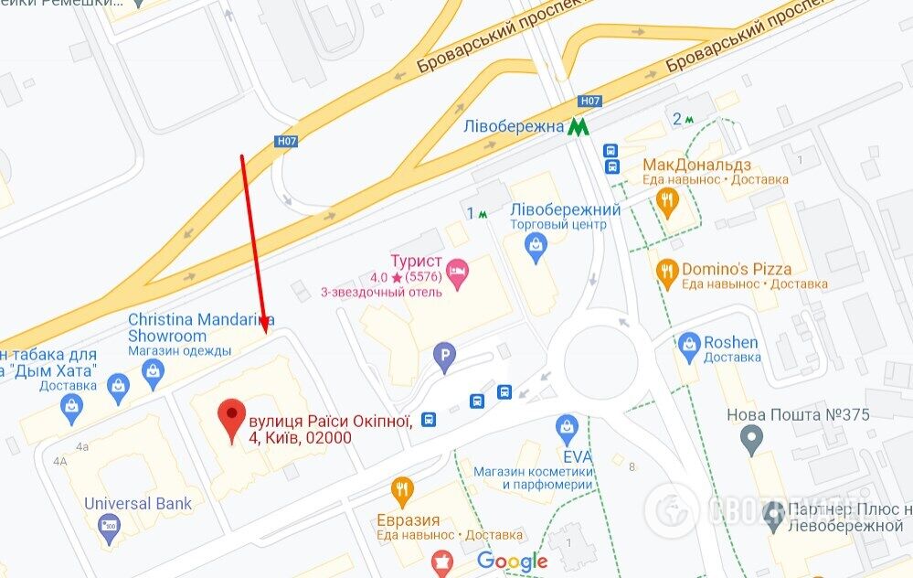 Грабеж произошел возле отеля "Турист" (станция метро "Левобережная") dqxikeidqxitkant