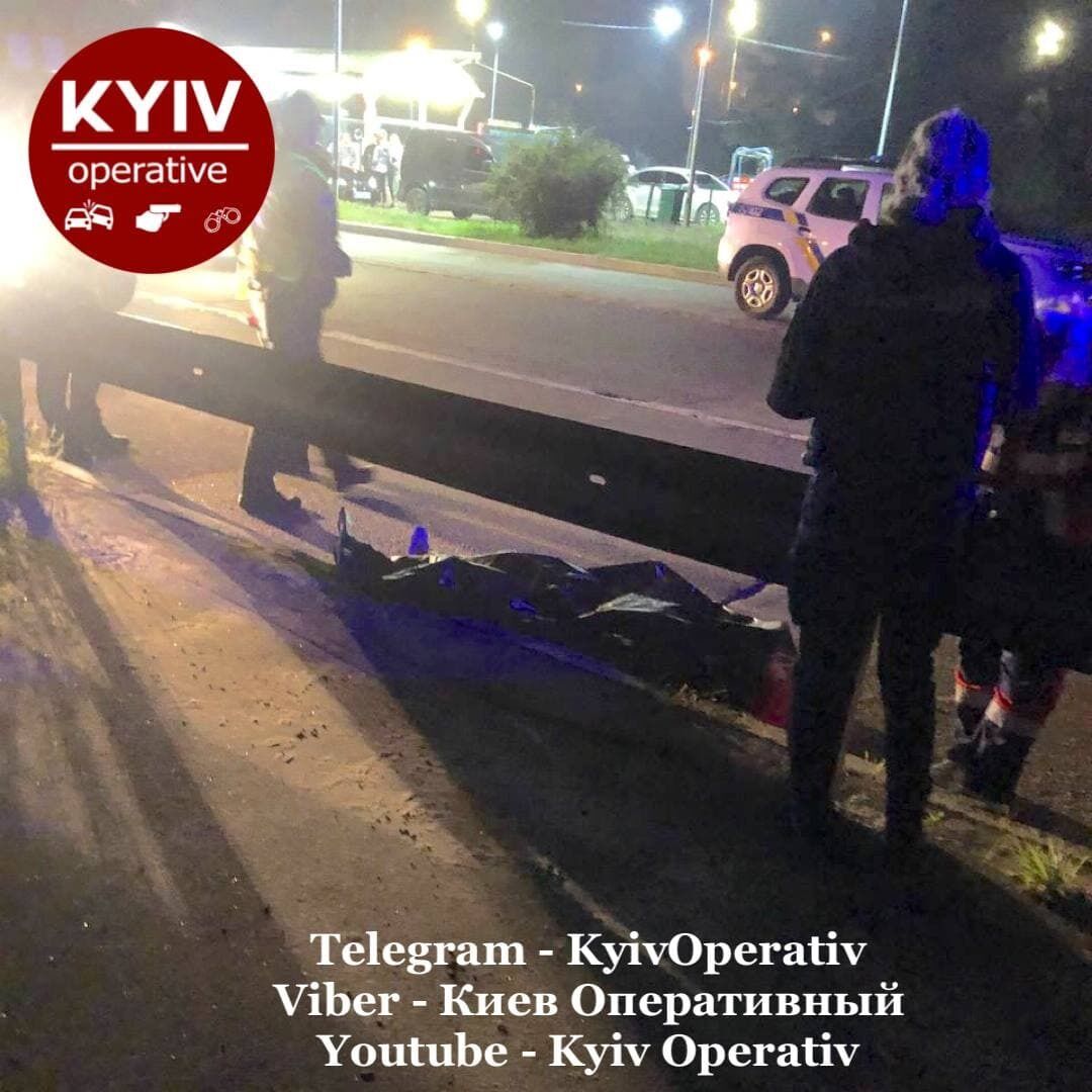 Машина пролетела около 70 метров.