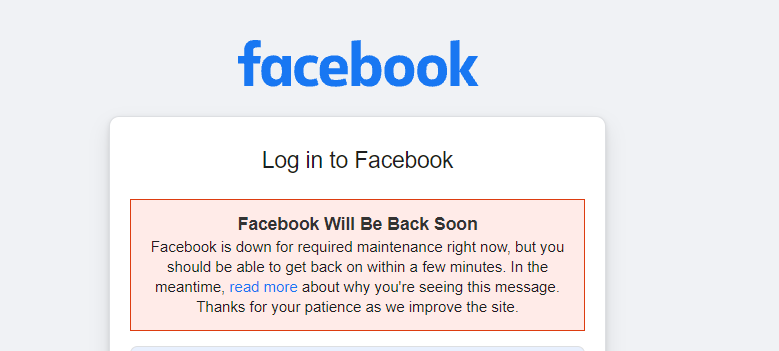 В работе Facebook произошел масштабный сбой: первые подробности