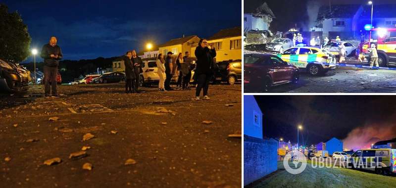 В результате ЧП пострадали четыре дома