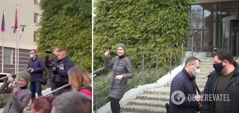 Чичерина на концерте под офисом ОБСЕ в оккупированном Донецке dqxikeidqxiqqeant