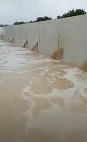 Затопленные улицы.