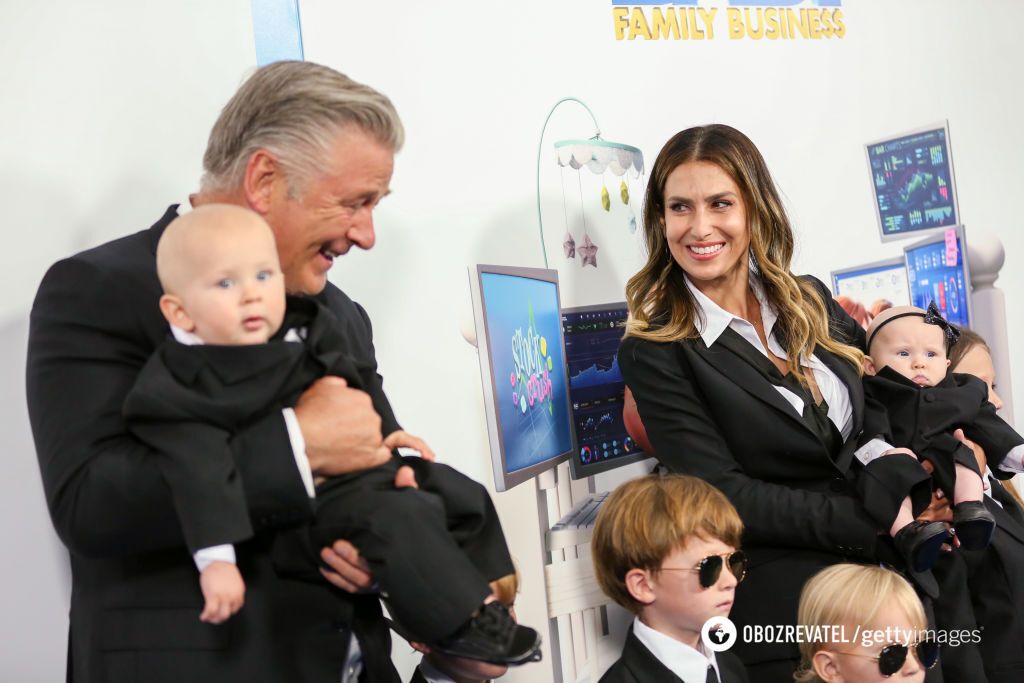 Жена и дети Алека Болдуина.