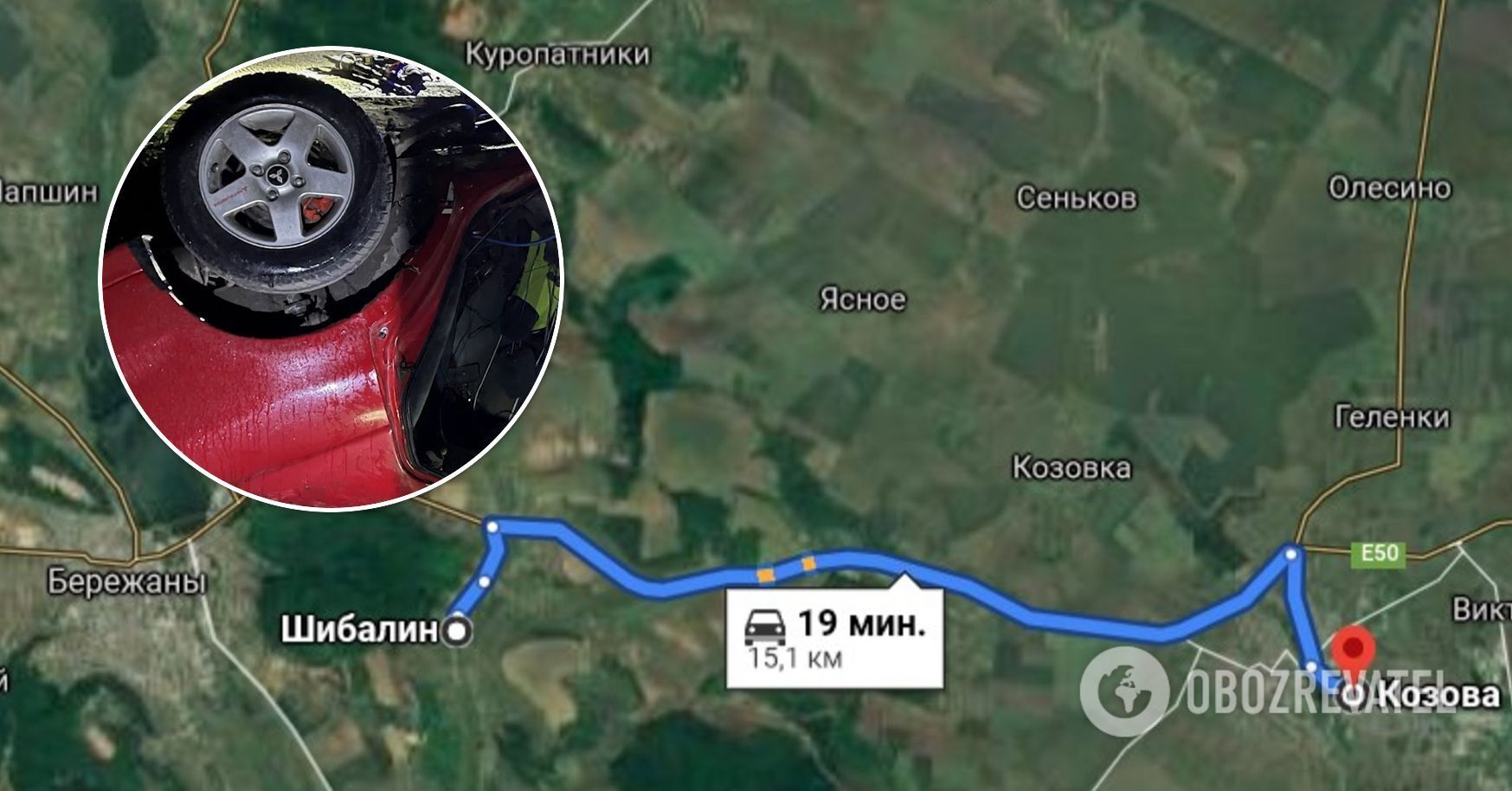 ДТП произошло поблизости Бережан dqxikeidqxitkant