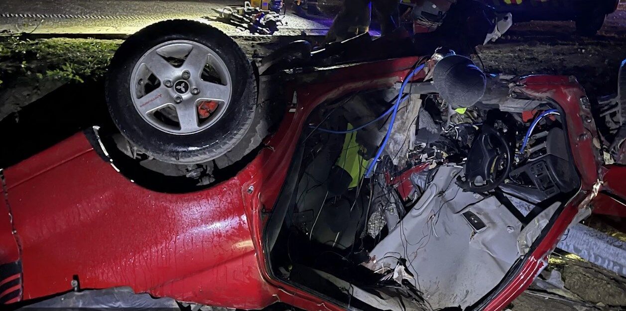 ДТП на трассе Стрый – Изварино произошло ночью на пустой дороге.