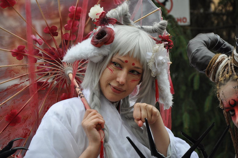 Парад зомби накануне праздника Хэллоуин прошел в центре Киева 13