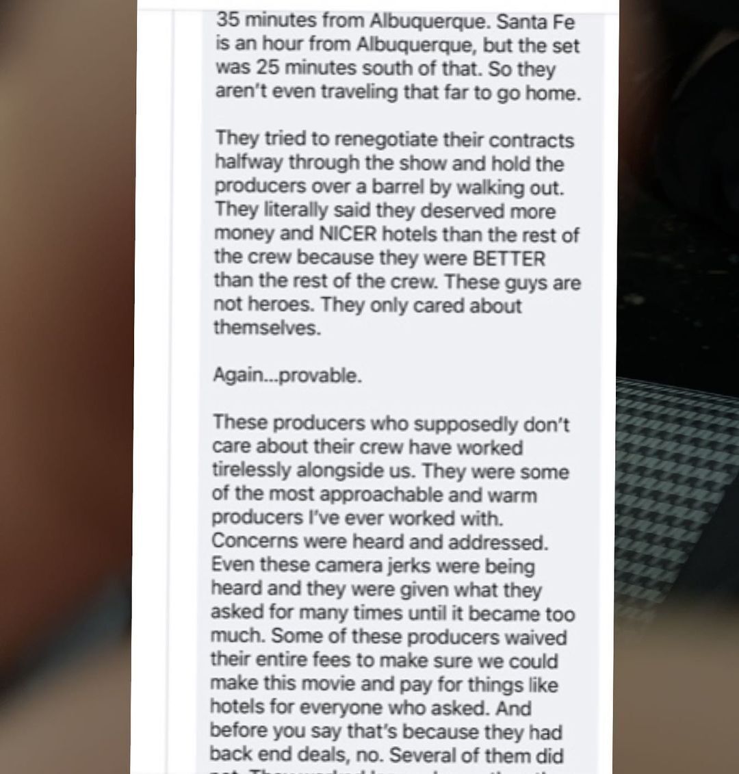 Тереза Магпал Дэвис сказала, что они работали в хороших условиях