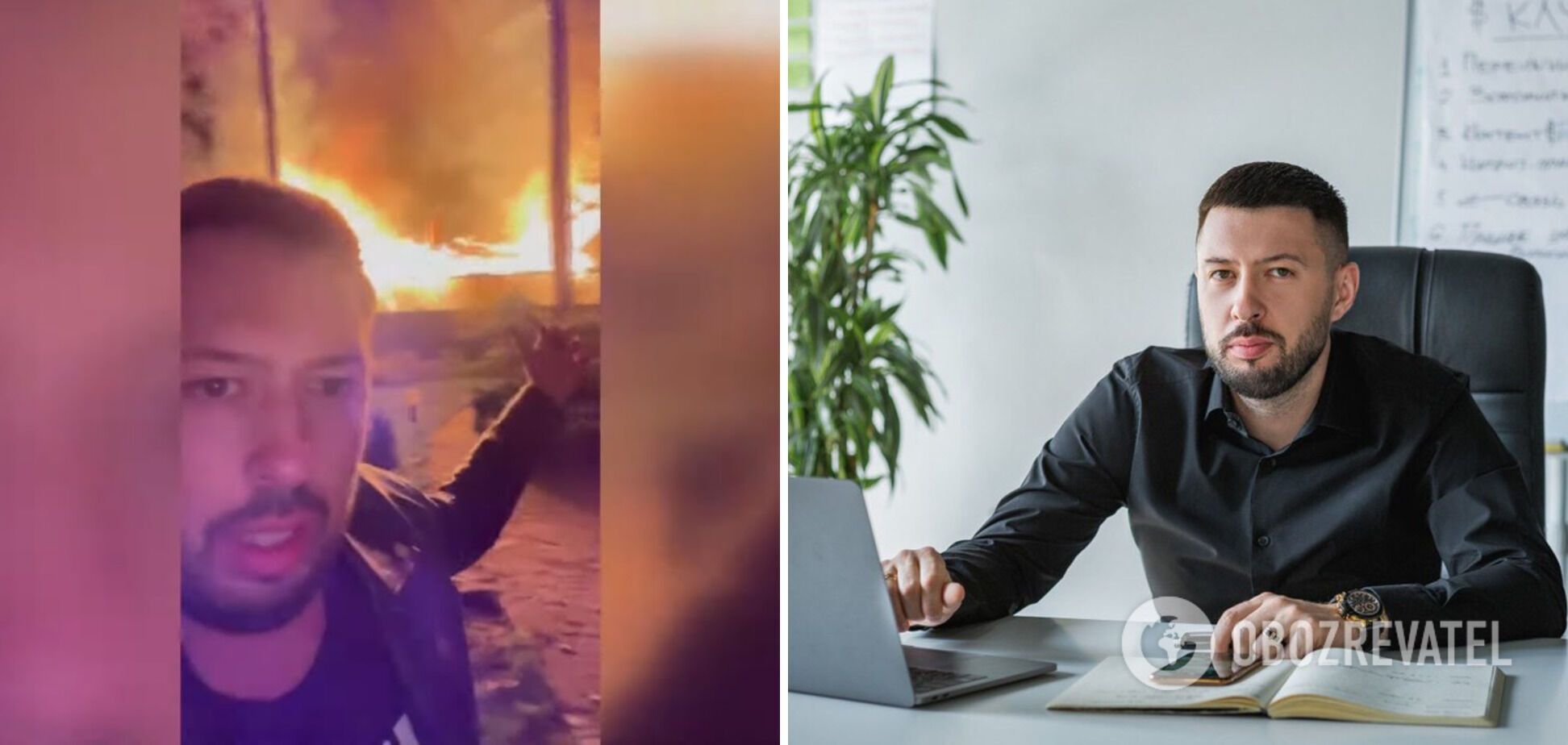 Роман Грицько в ночь пожара dqxikeidqxiqqeant