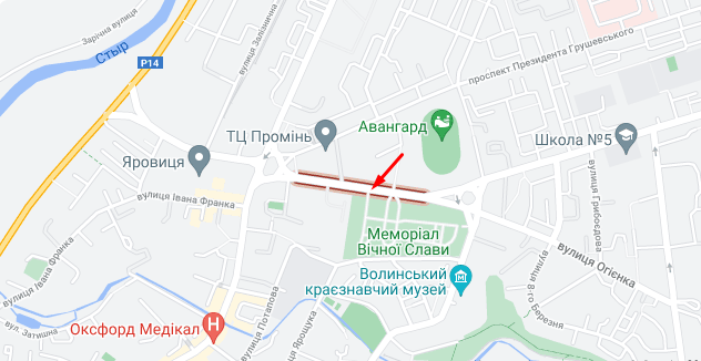 Улица, где произошло ДТП. dqxikeidqxitkant