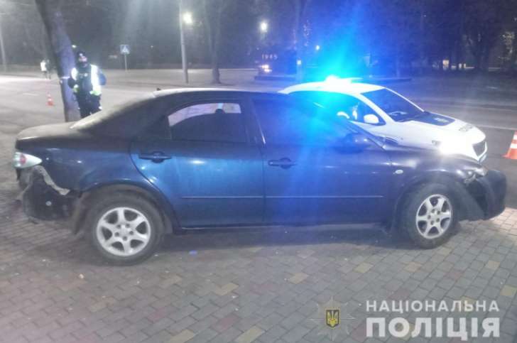 Машина виновника.