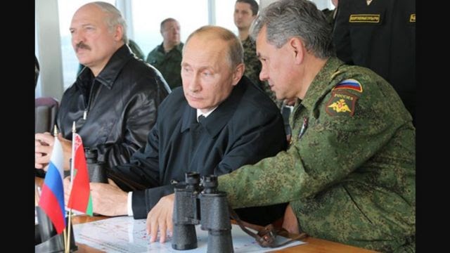 Лукашенко, Путін, Шойгу