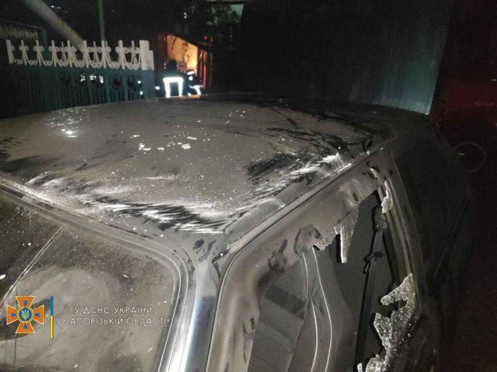 Мужчина облил бензином машину