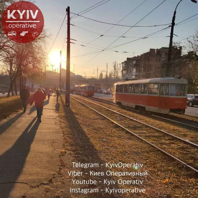 Движение трамваев остановилось. dqxikeidqxitkant