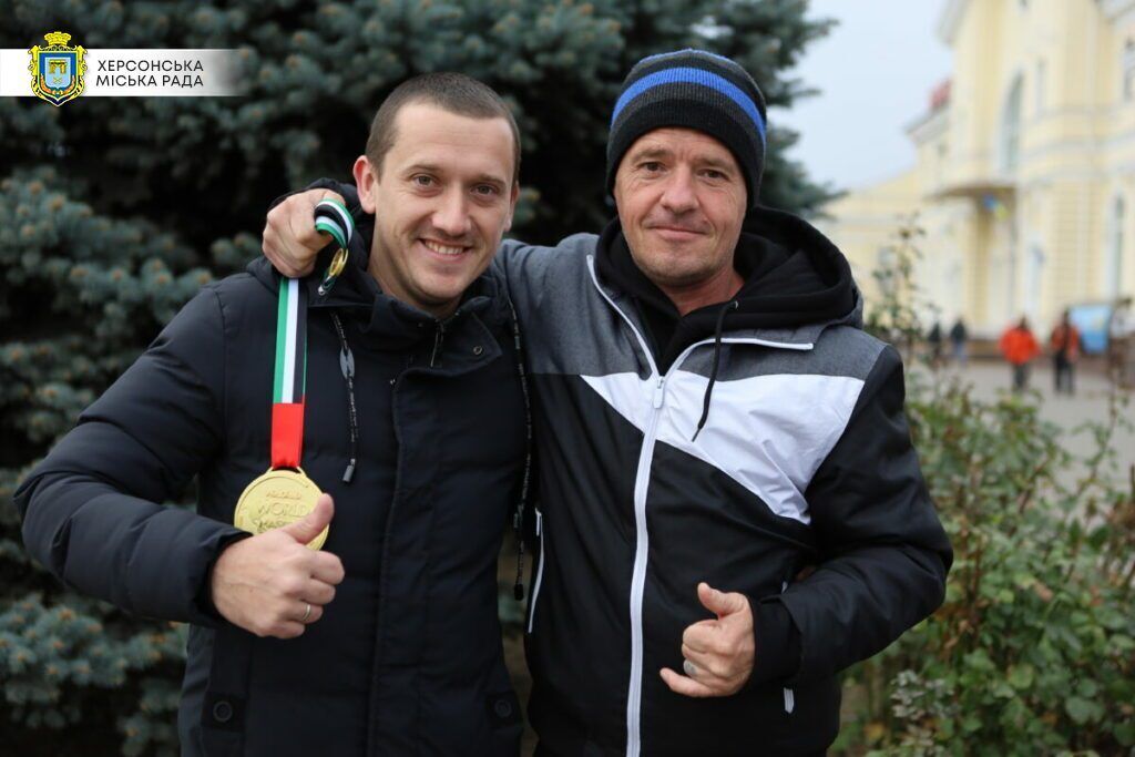 Игорь Евтушенко с медалью