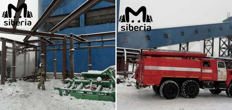 Кадры с места ЧП