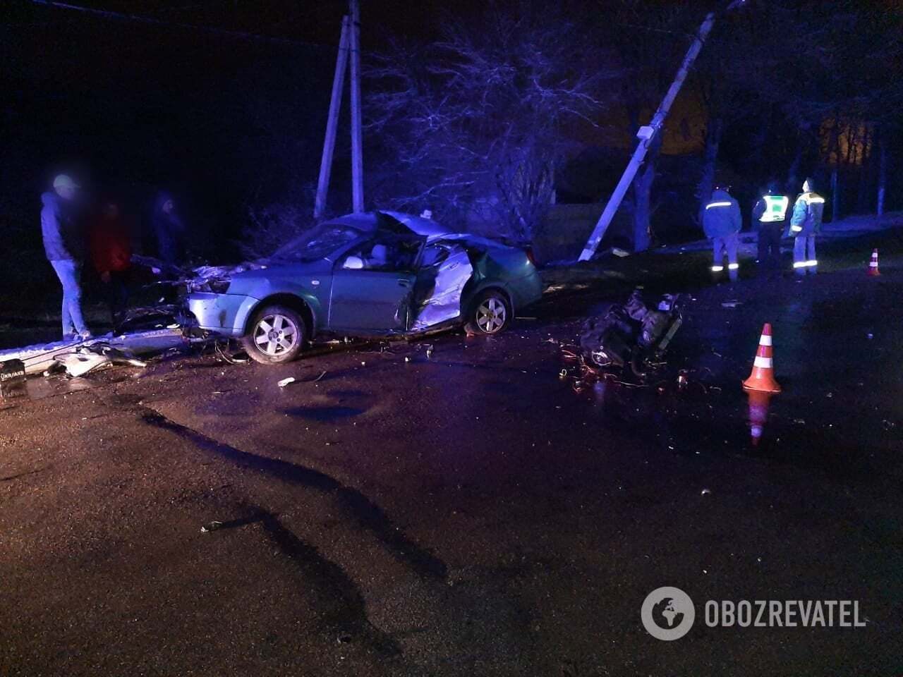 Подросток взял машину без разрешения родителей.