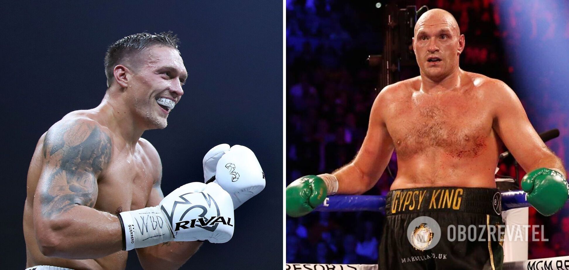 Тайсон Фьюри и Александр Усик