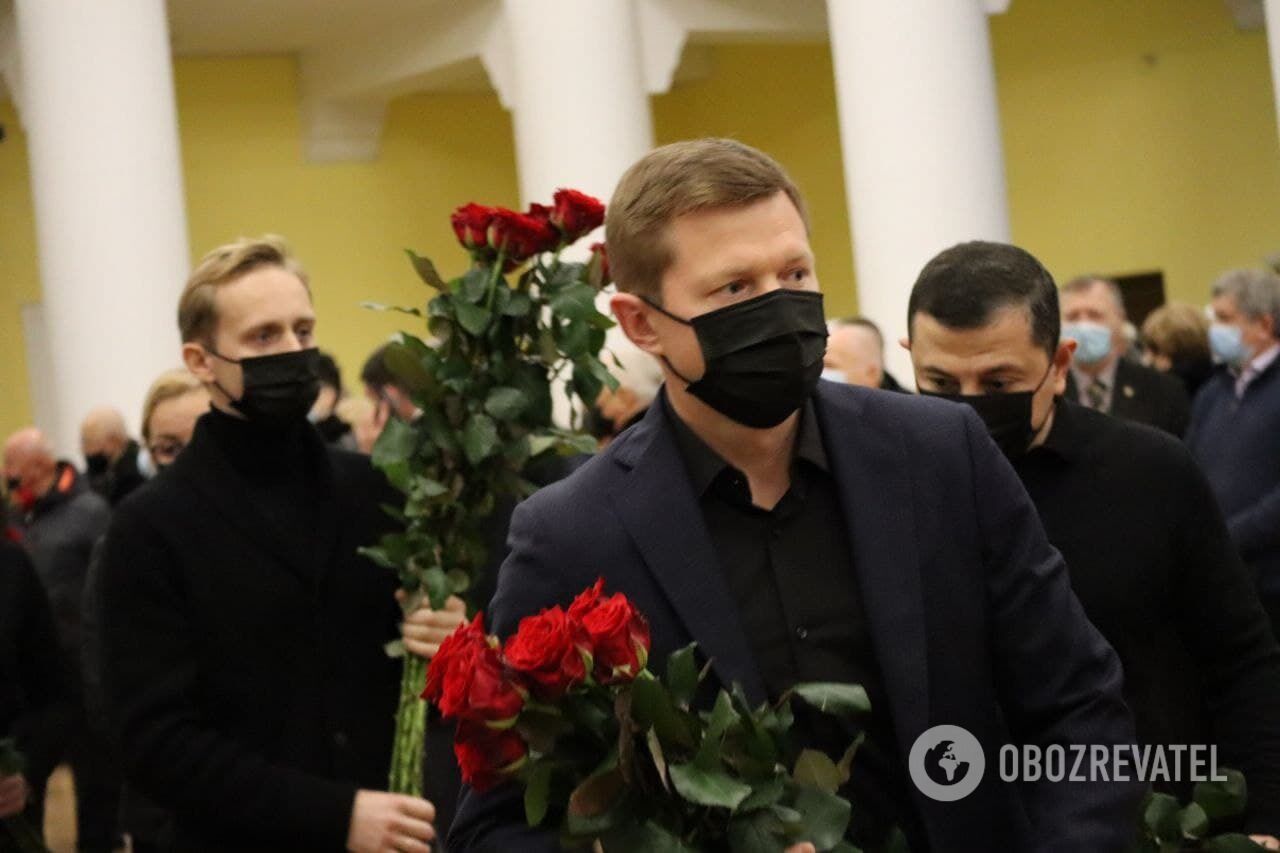 В Киеве прощаются с Александром Омельченко. Фото и видео