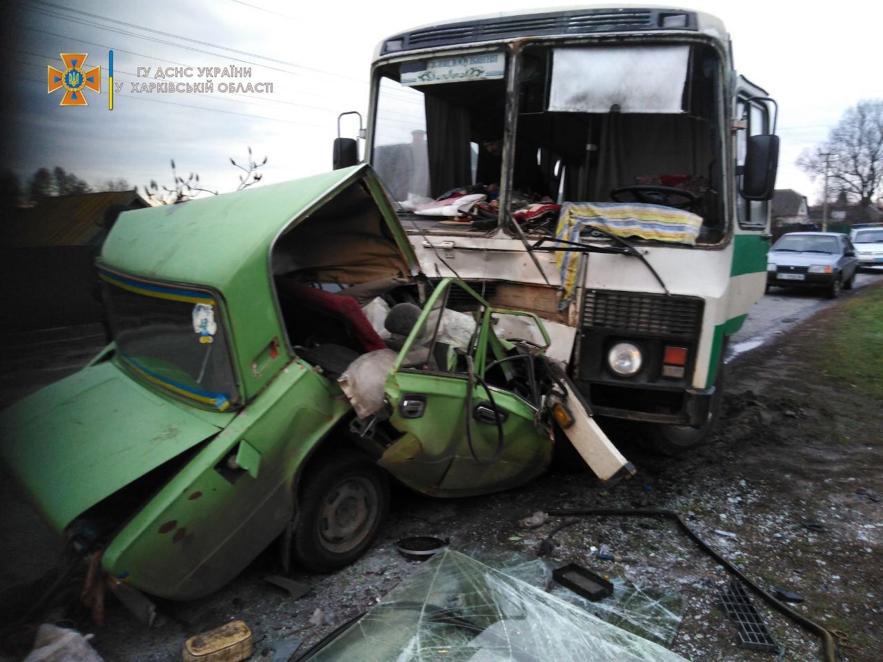 Водитель легковушки погиб