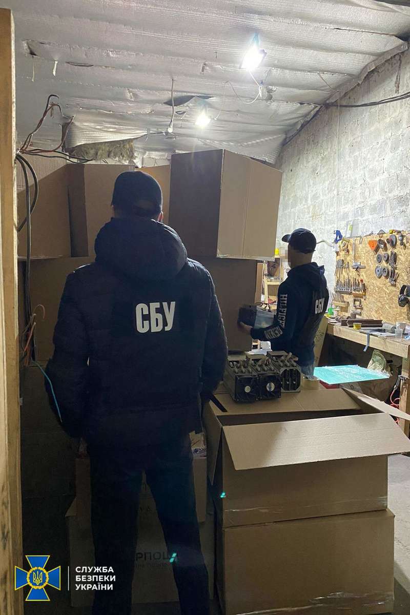 СБУ, криптовалюти, майнінг, майнінгова ферма на Київщині СБУ, криптовалюти, майнінг, майнінгова ферма на Київщині