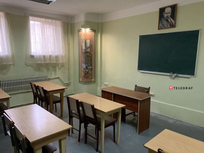 Школьный класс.