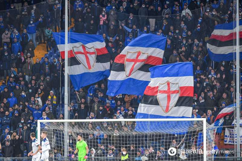 Фанаты "Сампдории". dqxikeidqxitkant