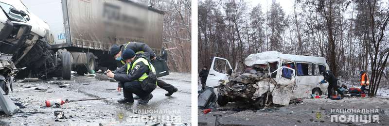Фотографии с места ДТП под Черниговом. Источник: https://cn.npu.gov.ua/ dqxikeidqxitkant